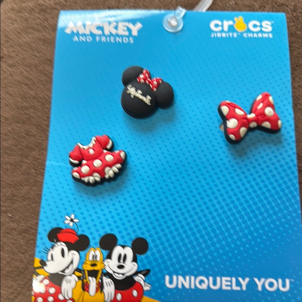 ❣️4 for $15❣️ Mickey and Friends Crocs Jibbitz Charms